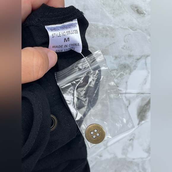 MIOU MUSE cotton 6 pocket jumpsuit size medium - Picture 15 of 16